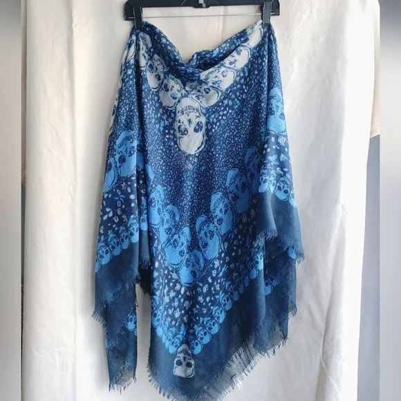 2$20💀SKULL💀Scarf&Shawl - Picture 2 of 8